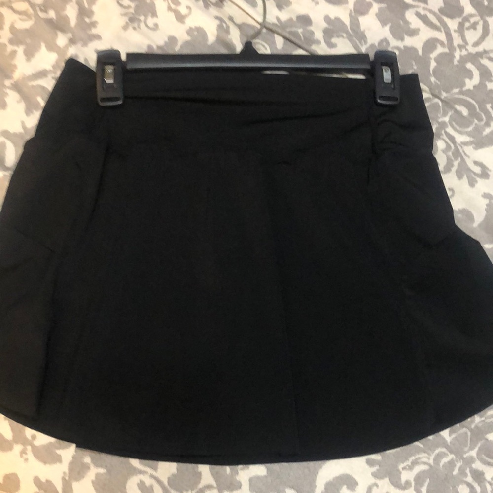 Black skirt with shorts size XL